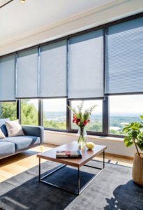 modern-living-room-with-roll-blinds -re